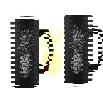 Piña Fruta Motivo Obra De Arte Piña Taza de café - Regaloses