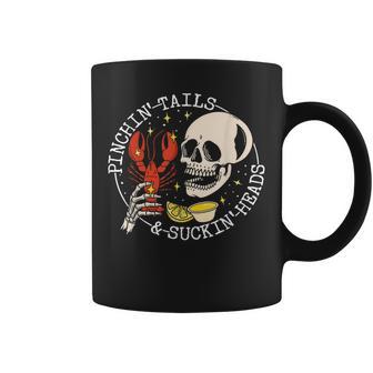 Pinchin' Tails And Suckin' Heads Coffee Mug - Thegiftio UK