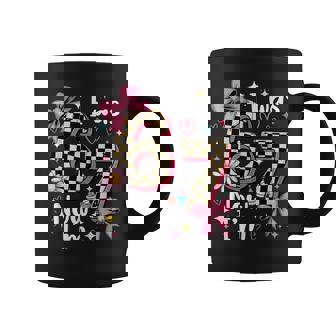 Pink Checkered I Was 6 Now Im 7 Birthday Girls Bday 6 7 Meme Coffee Mug - Monsterry