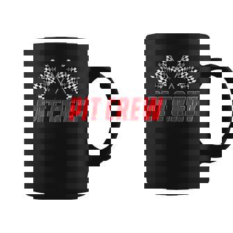 Pit Crew Birthday Family Matching Race Car Racing Party Coffee Mug | Seseable CA