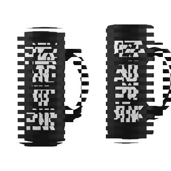 Pizza & Pop Punk Divertente Detto Musicale Pop Punk Tazze - Novitaregali