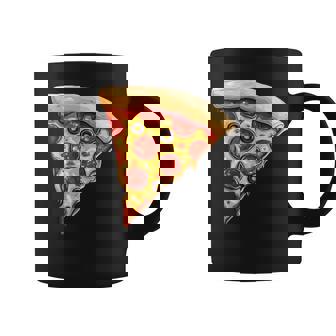 Pizza Slice Minimalist Coffee Mug - Monsterry