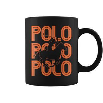 Polo Players Horseback Riding Horse Equestrian Sports Coffee Mug - Thegiftio
