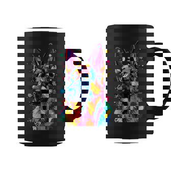 Pop Art German Shepherd Lover Dogs Owner German Shepherd Coffee Mug | Mazezy