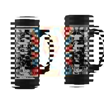 Pop Art Jesus Retro Christian Faith Religious Coffee Mug | Mazezy