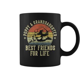 Poppy And Granddaughter Best Friends For Life Poppy Coffee Mug - Thegiftio UK