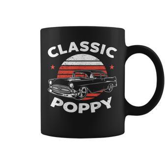 Poppy Vintage Retro Classic Car Lover Enthusiast Coffee Mug - Thegiftio UK