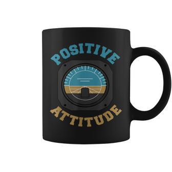 Positive Attitude Pilot Coffee Mug | Mazezy