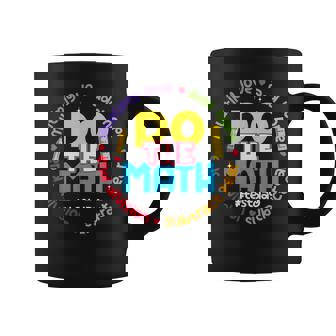 Positive Love Hope Fear Do The Math Test Day Staar Testing Coffee Mug - Monsterry