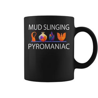 Pottery Pyromaniac Mud Slinging Ceramics Coffee Mug - Thegiftio UK