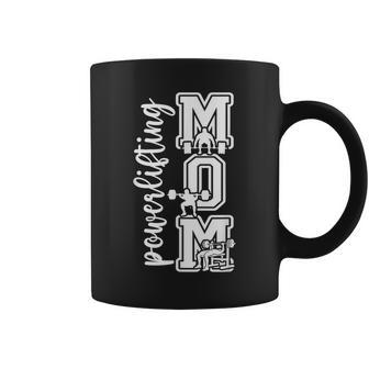 Powerlifting Mom Of A Powerlifter Mother Powerlifting Mama Coffee Mug | Seseable UK