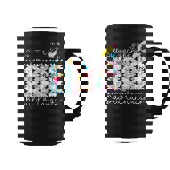 Preppy Silly Teacher Goose Build Character Back To School Coffee Mug | Seseable UK