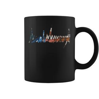 President Signature Grunge Usa Flag 4Th Of July 1776 Coffee Mug - Monsterry