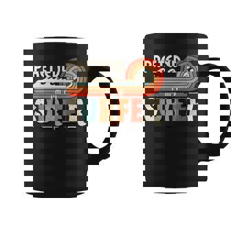 Pretend I'm A Surfer Retro Family Matching Halloween Costume Coffee Mug | Mazezy