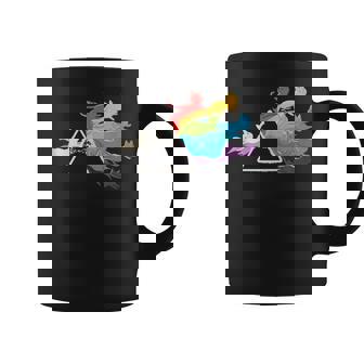 Pride Rainbow Cats Prisma Progressive Rock Artrock LGBTQ Tank Top Coffee Mug | Mazezy