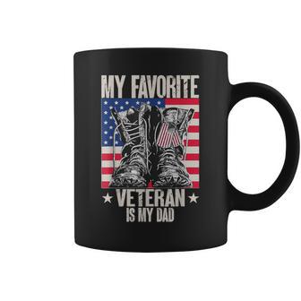 Proud My Favorite Veteran Is My Father Veteran's Day Coffee Mug - Thegiftio
