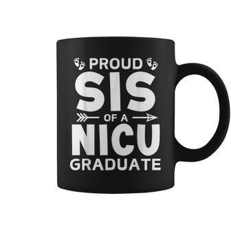 Proud Sister Of A Nicu Graduate Micro Preemie Birth Sibling Coffee Mug - Thegiftio UK
