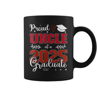 Proud Uncle Of A Class Of 2025 Graduate For Graduation Coffee Mug - Thegiftio UK