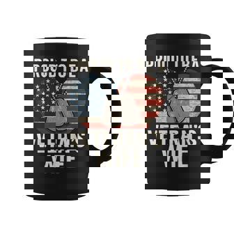 Proud Veteran’S Wife Patriotic Veterans Day Coffee Mug - Thegiftio