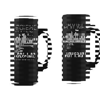 Providence City Skyline Music Rhode Island Providence Coffee Mug | Mazezy