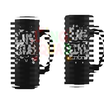 Pulmonary Therapist Rt Respiratory Nursing Crew Lung Squad Coffee Mug | Seseable CA