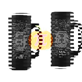 Pumpkin Pie Math Thanksgiving Halloween Pi Day Coffee Mug - Monsterry