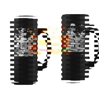 Pumpkin Spice Propofol Ativan Versed Haldol Halloween Nurse Coffee Mug - Monsterry