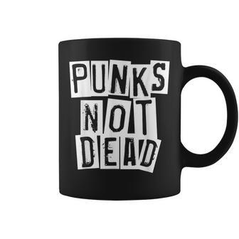Punks Not Dead Punkrock Rock Rocker Männer & Frauen Tassen - Geschenkecke