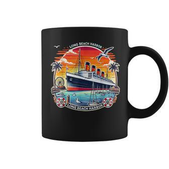 The Queen Mary Long Beach Historic Ocean Liner Coffee Mug - Thegiftio UK