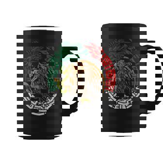 Quetzalcoatl ウロボロス アステカ 羽つき 蛇 メキシコ国旗 コーヒーマグ - Kawaiitshirt