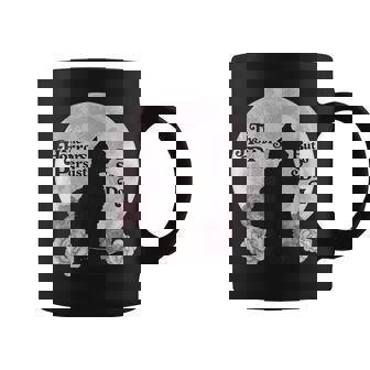 Quote The Horrors Persist But So Do I Floral Cat Lover Coffee Mug - Monsterry