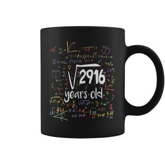 Raíz Cuadrada De 2916 Nerd 54 Años 54 Cumpleaños Matemáticas Taza de café - Regaloses