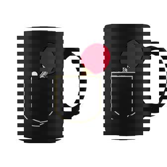 Raquette De Tennis De Table Dans La Poche Pour Joueur De Tennis De Table Tasse - Cadeauxyz