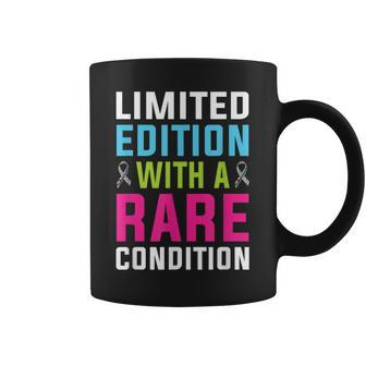 Rare Disease Awareness Day 2026 Rare Condition Zebra Ribbon Coffee Mug - Thegiftio