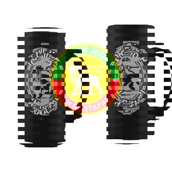 Rasta Reggae Lion Of Judah Headphones Jamaican Reggae Music Coffee Mug | Seseable FR