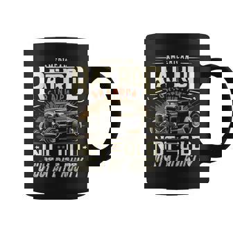 Rat Rod Grandpa Not Old Just Rusty Vintage Hot Rod Car Coffee Mug - Thegiftio