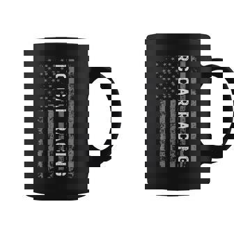 RC Racing American Flag Remote Radio Controlled RC Car Women Girls Kids Men Coffee Mug | Mazezy