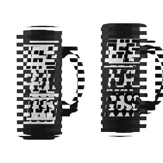 The Real Boss Partnerater Kind Pärchen Paar Tassen - Seseable