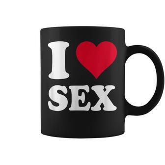 Red Heart I Love Sex Coffee Mug - Thegiftio UK