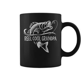 Reel Cool Grandpa Fishing Grandpa Father's Day Coffee Mug - Thegiftio UK