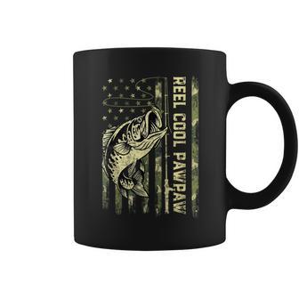 Reel Cool Pawpaw Fisherman Camouflage Father's Day Coffee Mug - Thegiftio UK