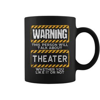 Regalos Divertidos Del Teatro Del Teatro Para Los Hombres Taza de café - Regaloses
