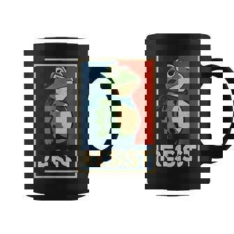 Resist Frog Portland Frog Protest For Women Coffee Mug | Mazezy