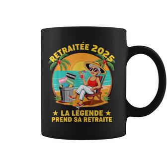 Retraite Retraitée Départ Collegue De Travail Humour Tasse - Cadeauxyz