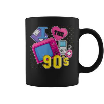 Retro 90S Años 90 Eraintage Me Encantan Los Años 90 Taza de café - Regaloses