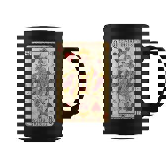 Retro Card Queen Of Farts Fart Queen Sarcastic Coffee Mug | Seseable CA