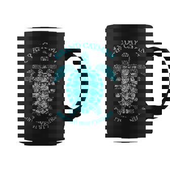 Retro Grand Cayman Islands Sea Turtle Graphic Vintage Coffee Mug - Thegiftio