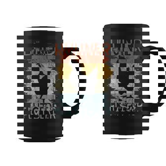 Retro Huhnilhouette Landwirt Bauer Hühner Flüsterer Tassen - Seseable