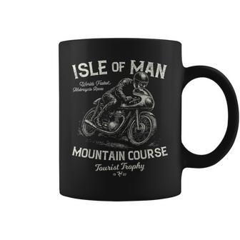 Retro Isla De Man Tt Carrerasintage Racing Carrera De Motos Taza de café - Regaloses