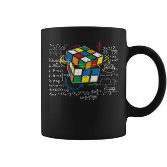 Retro Nerdy Rubik Manche Longue Tasse - Cadeauxyz
